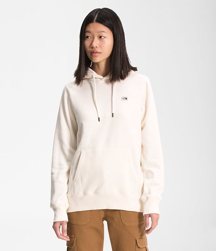 Sudadera Con Capucha The North Face Mujer Heritage Patch Pullover - Colombia CLBRJU925 - Blancas